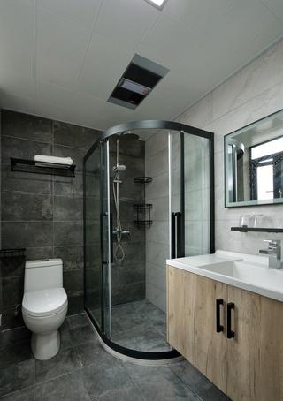 现代简约风格两居室卫生间装修设计图