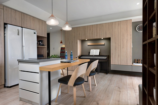 北欧现代三居室厨房装修效果图