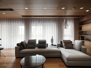 150平米现代风格客厅装修效果图