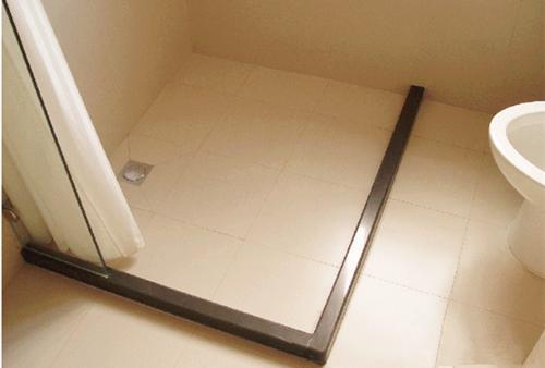 [上海艺儿装饰]卫生间挡水条材质有哪些 挡水条安装方式
